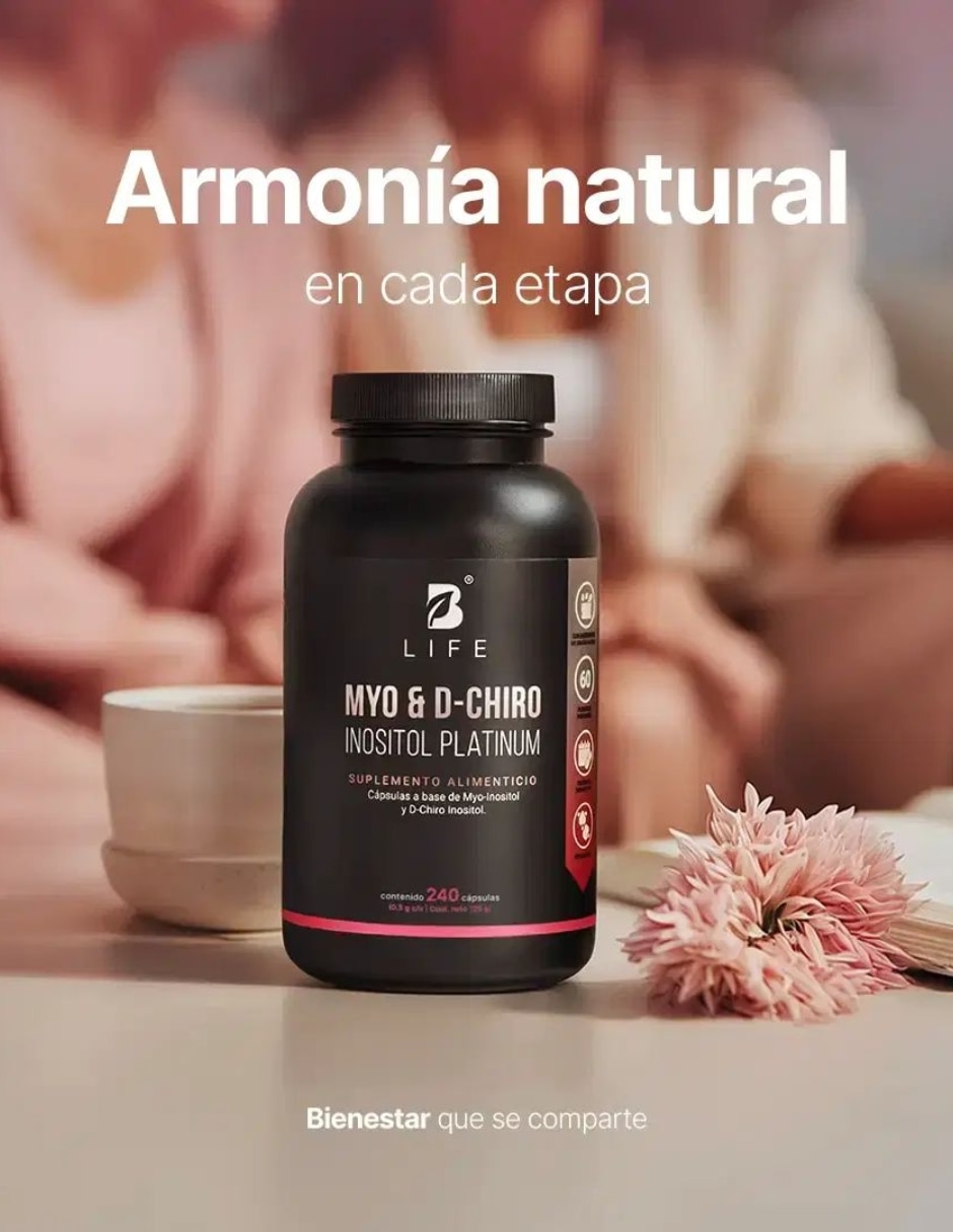 Inositol Platinum B Life con Myo & D-Chiro de 240 cápsulas