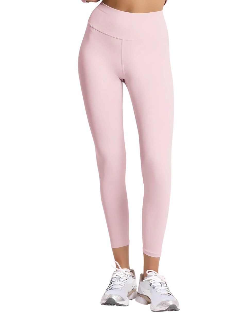 Legging a la cintura alta con elástico para mujer