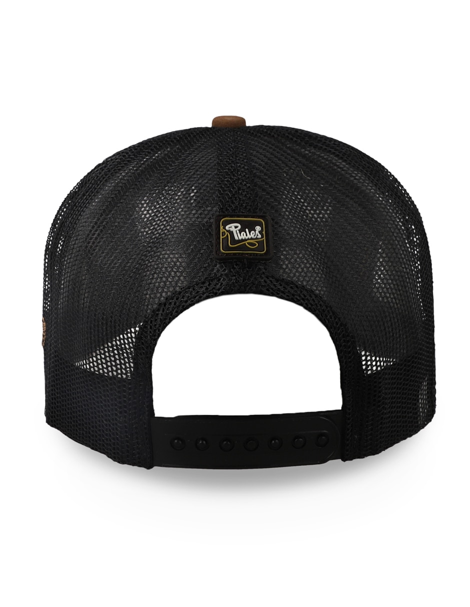 Gorra visera curva snapback Horns Camel unisex 2