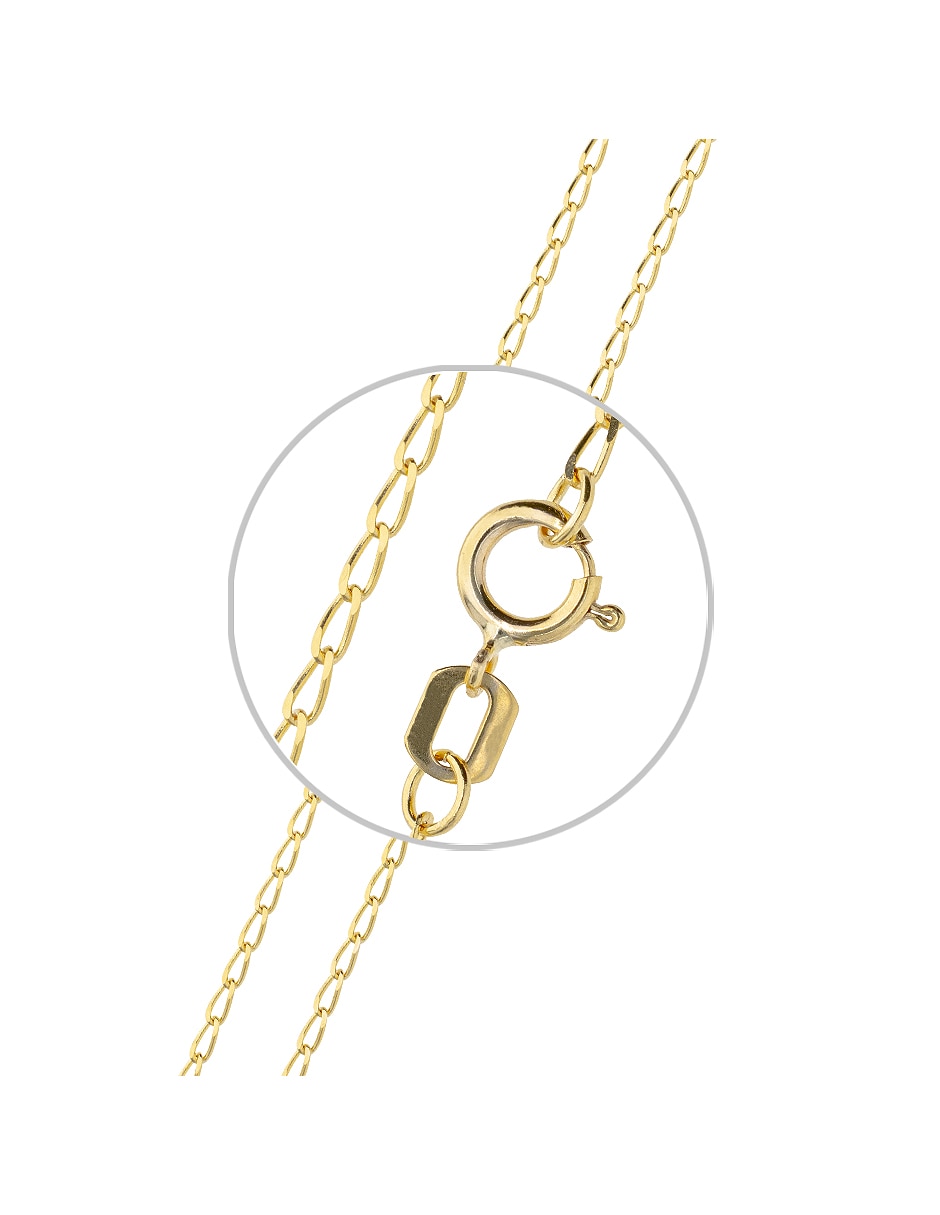 Pulsera Fonelli de oro amarillo 14 k Clasicas acabado pulido