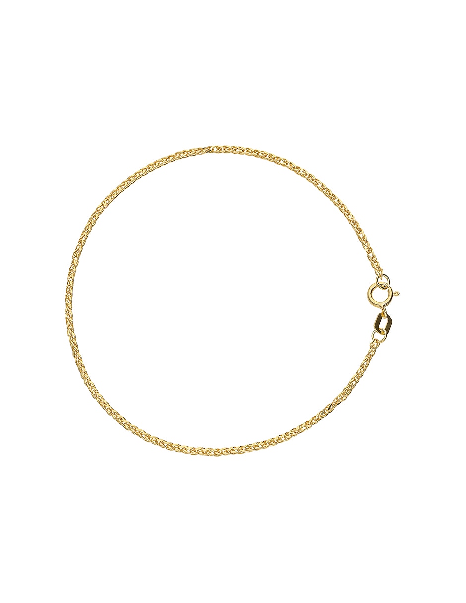 Pulsera Fonelli de oro amarillo 14 k Clasicas acabado pulido
