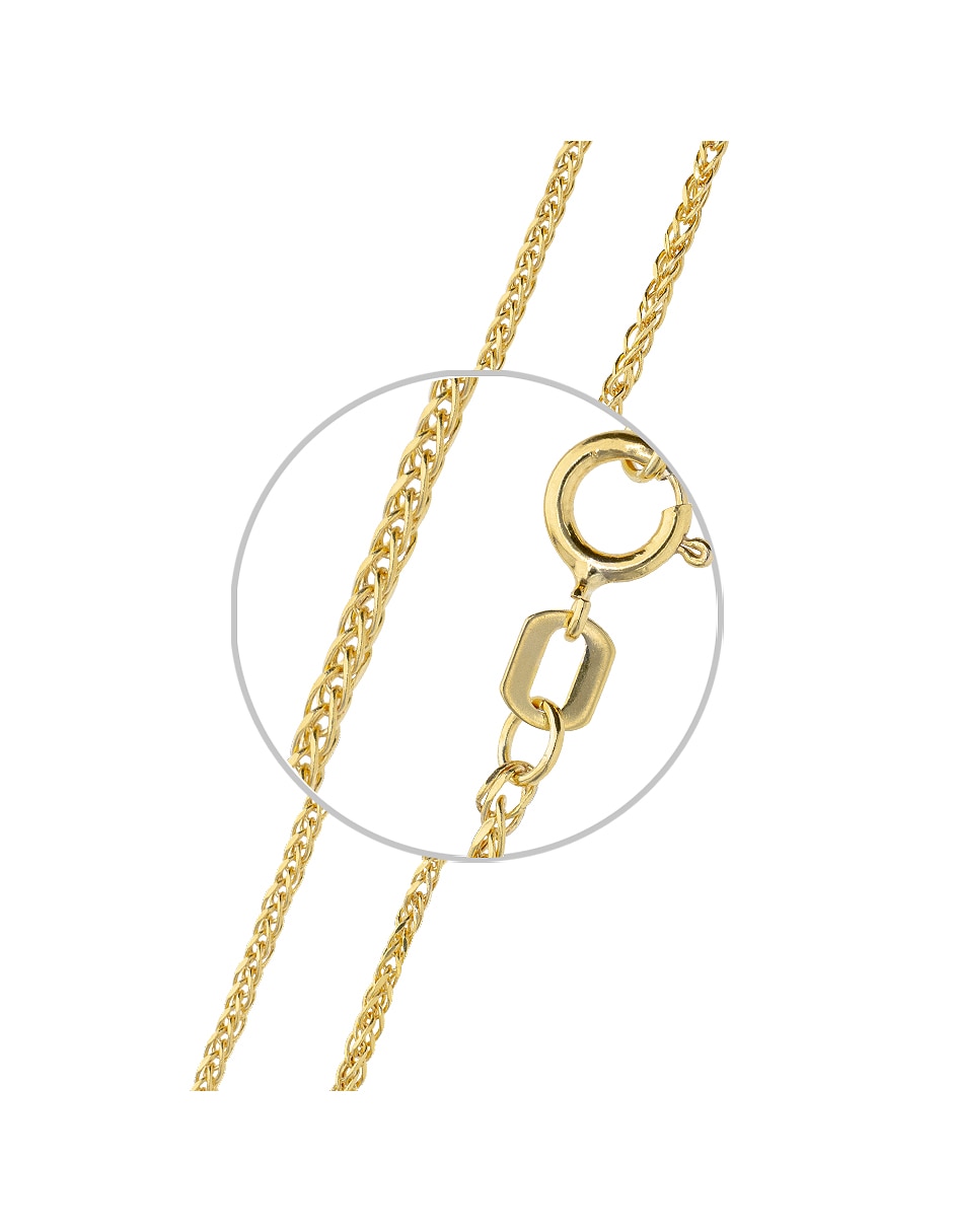 Pulsera Fonelli de oro amarillo 14 k Clasicas acabado pulido