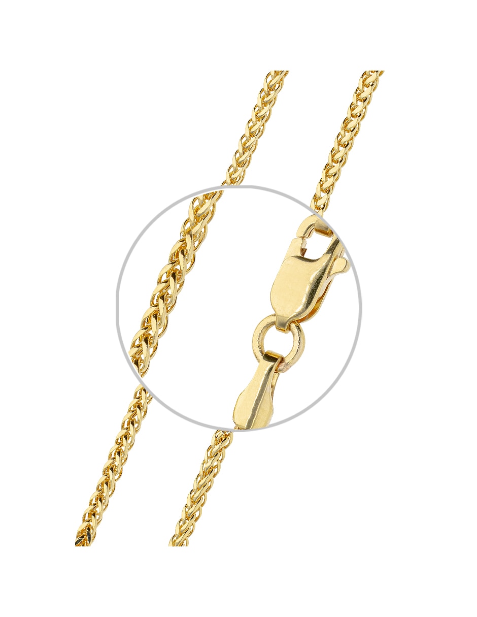 Pulsera Fonelli de oro amarillo 14 k Clasicas acabado pulido
