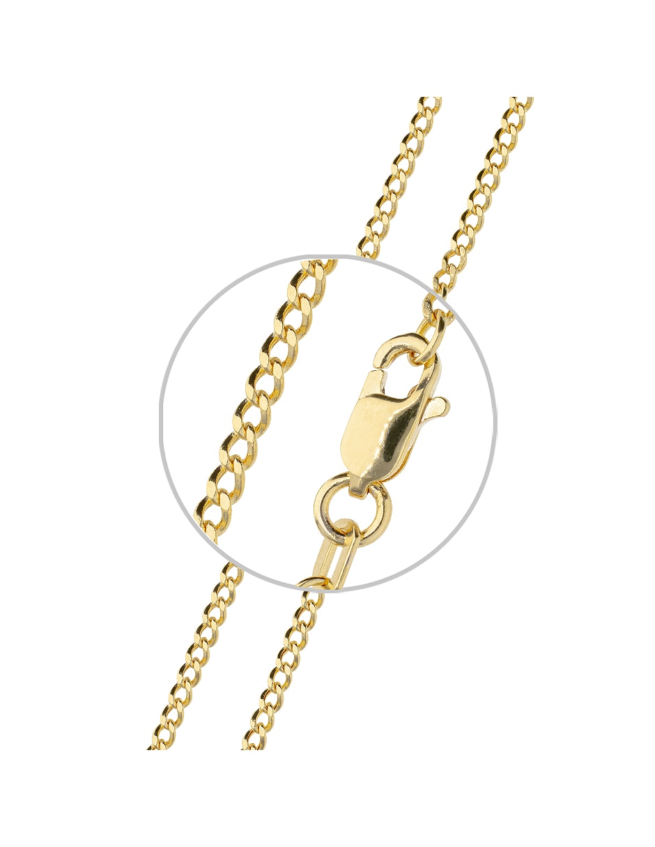 Pulsera Fonelli de oro amarillo 14 k Clasicas acabado pulido