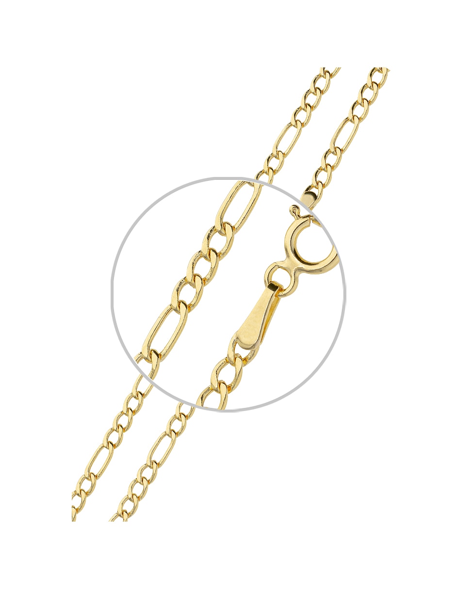 Pulsera Fonelli de oro amarillo 10 k Clasicas acabado pulido