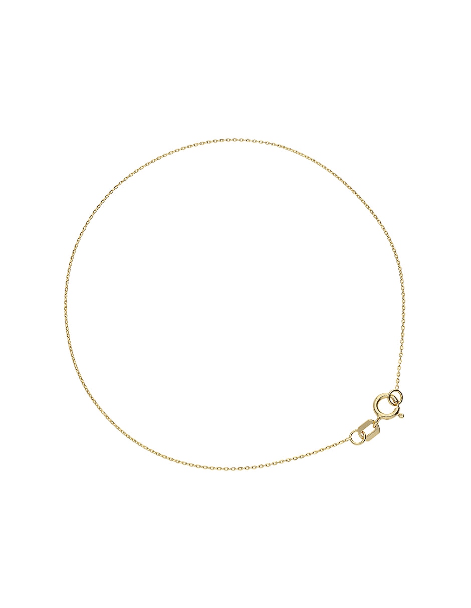 Pulsera de oro amarillo 14 k Clasicas acabado pulido