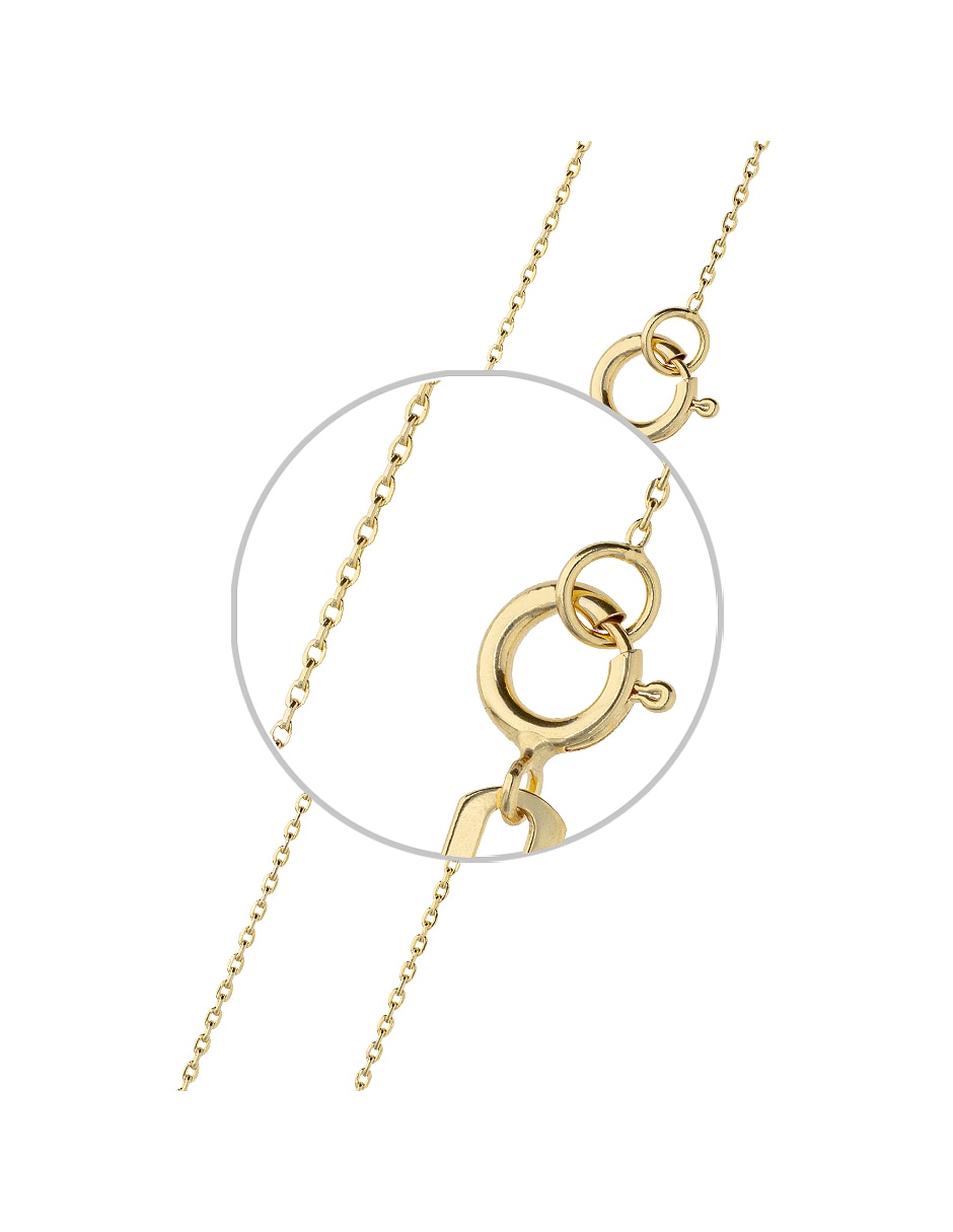 Pulsera Fonelli de oro amarillo 14 k Clasicas acabado pulido
