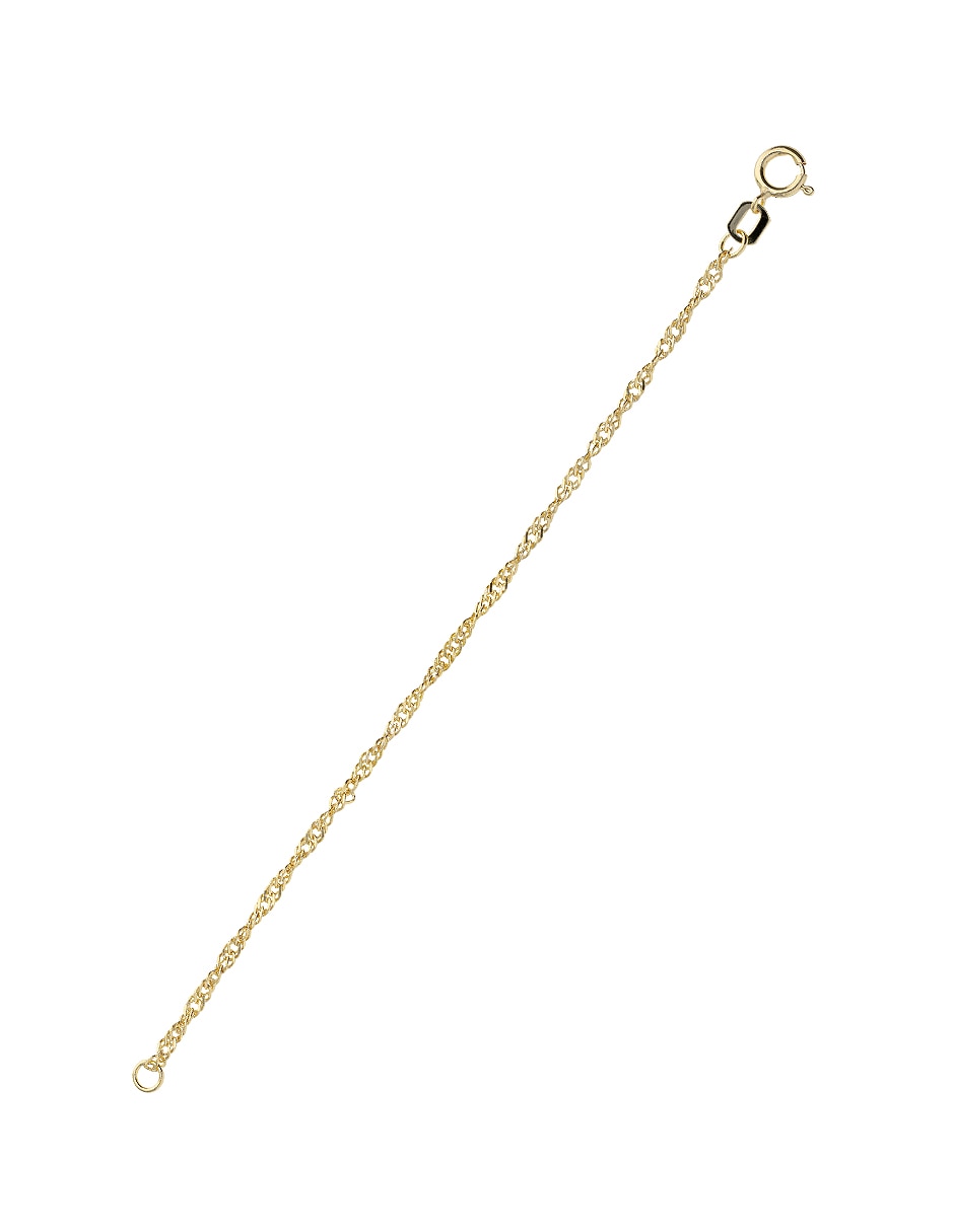 Pulsera Fonelli de oro amarillo 10 k Clasicas acabado pulido