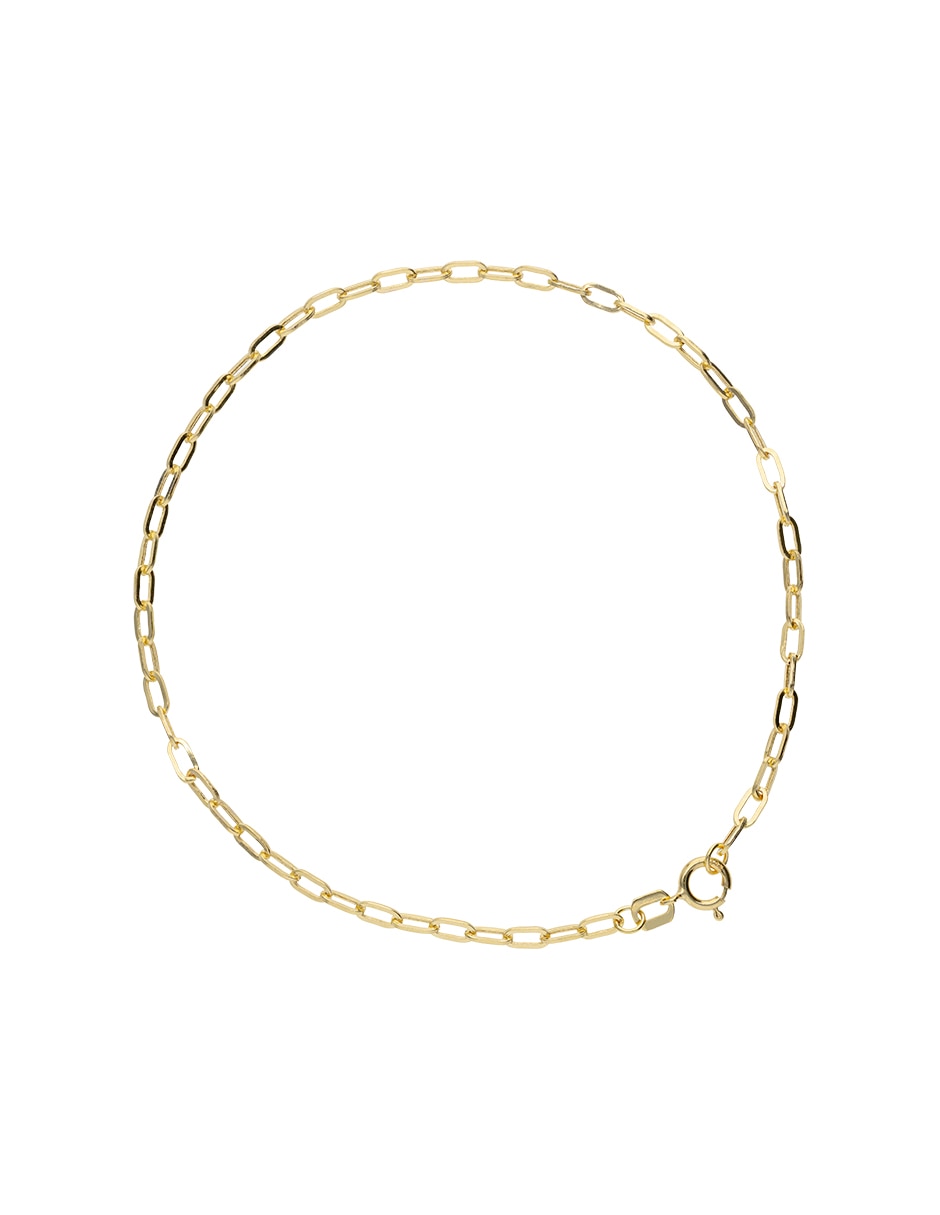 Pulsera de oro amarillo 10 k Clasicas acabado pulido