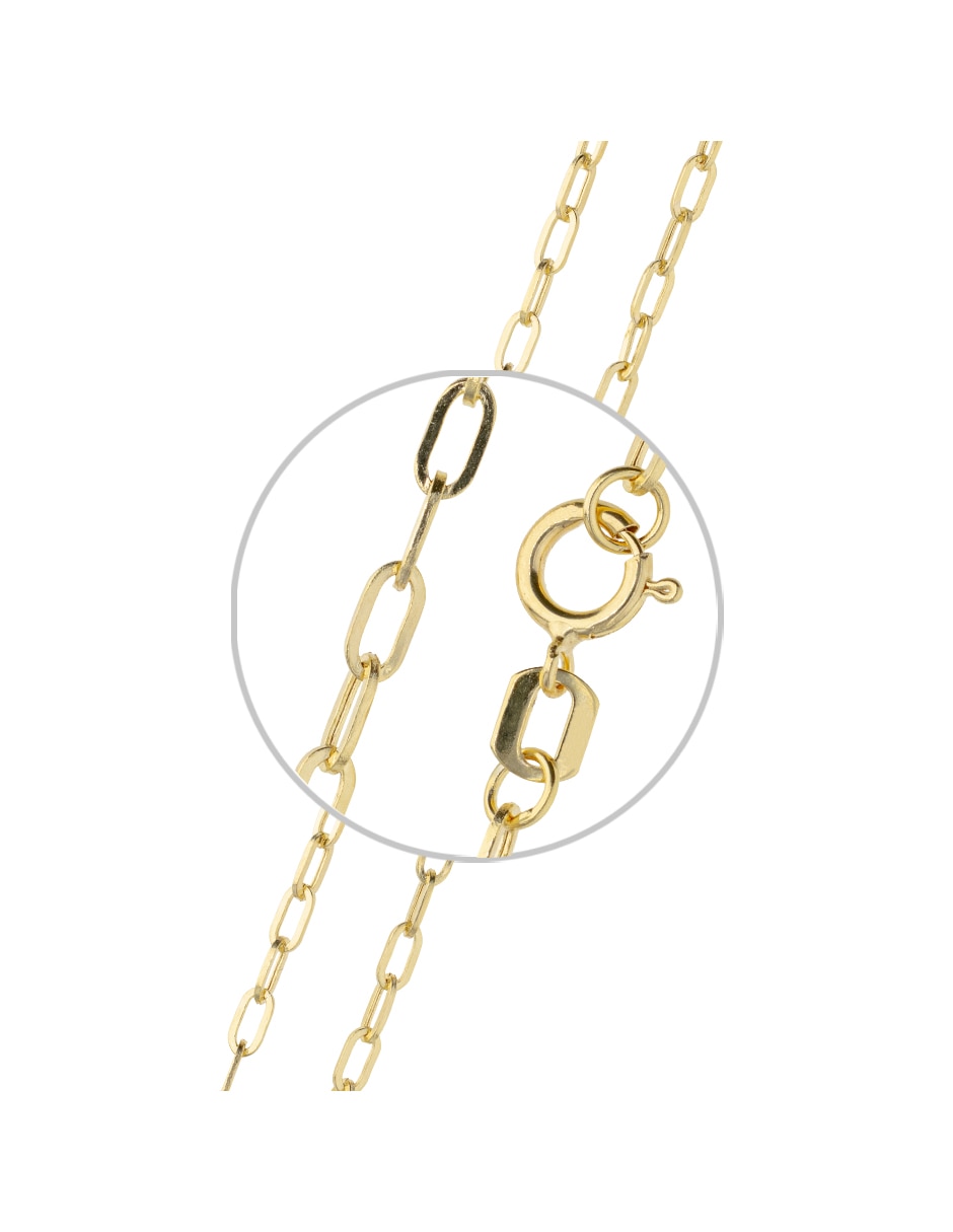 Pulsera Fonelli de oro amarillo 10 k Clasicas acabado pulido