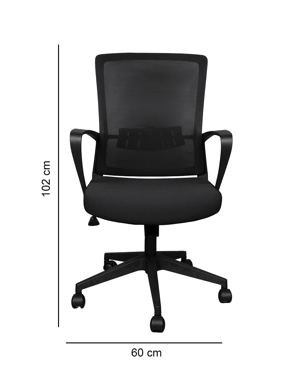 Silla de escritorio Airmesh Mobica de mesh