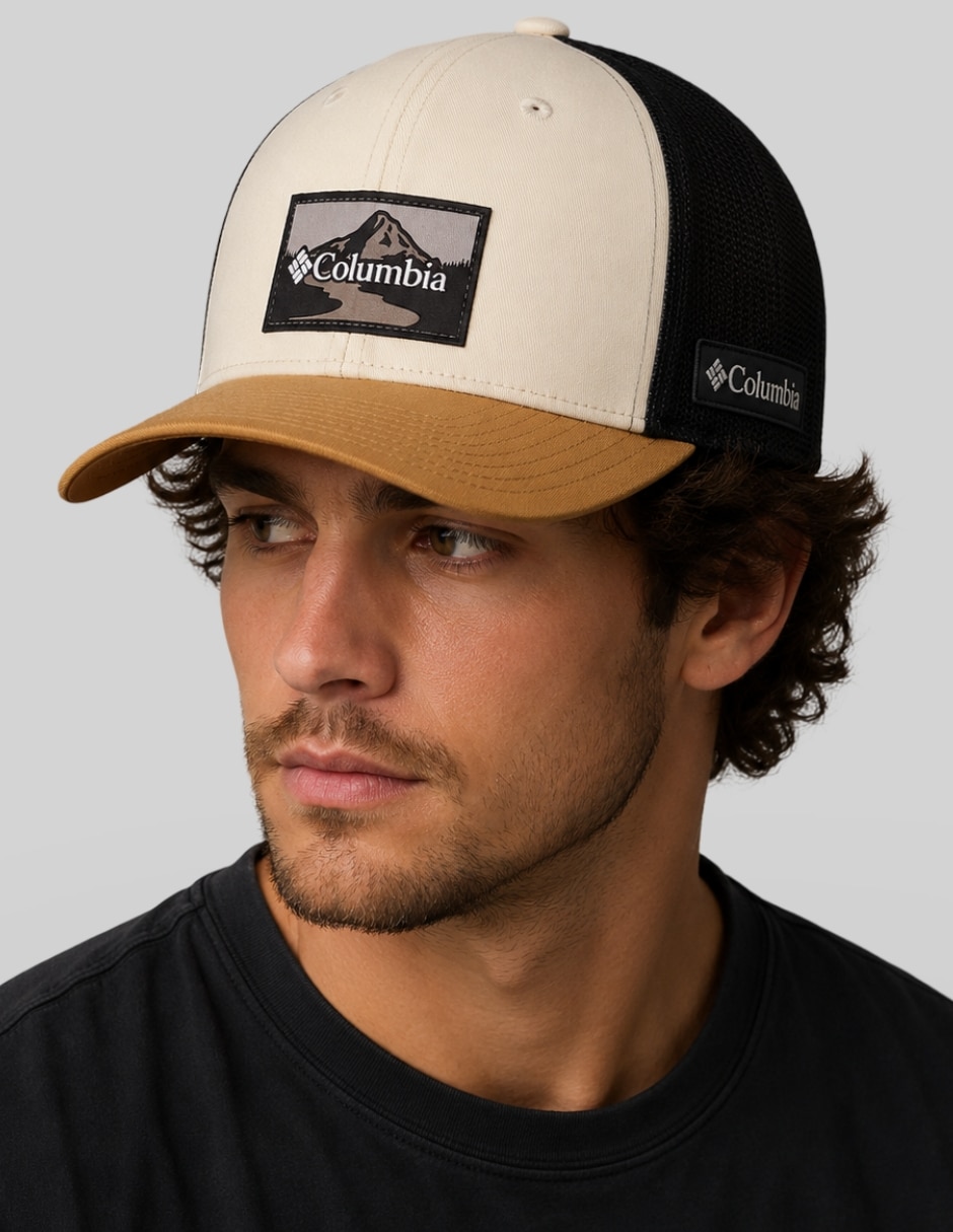 Gorra visera curva snapback Columbia para adulto