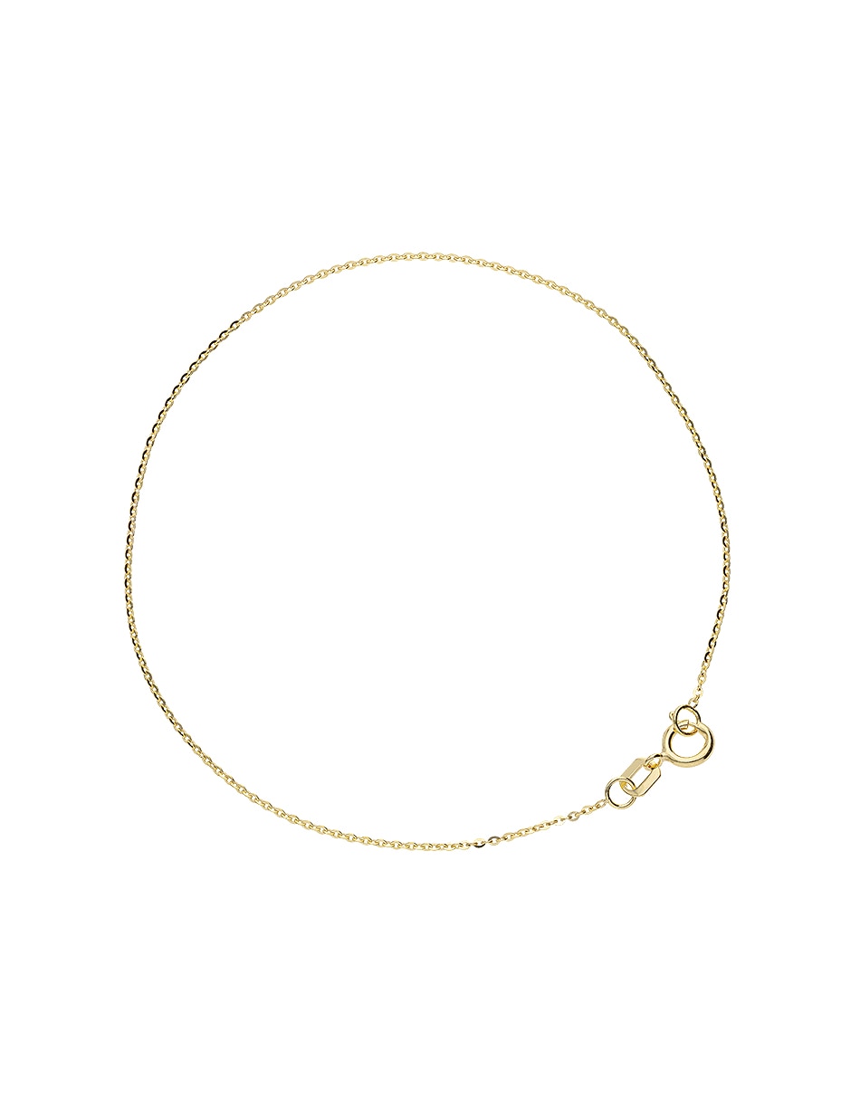 Pulsera de oro amarillo 10 k Clasicas acabado pulido