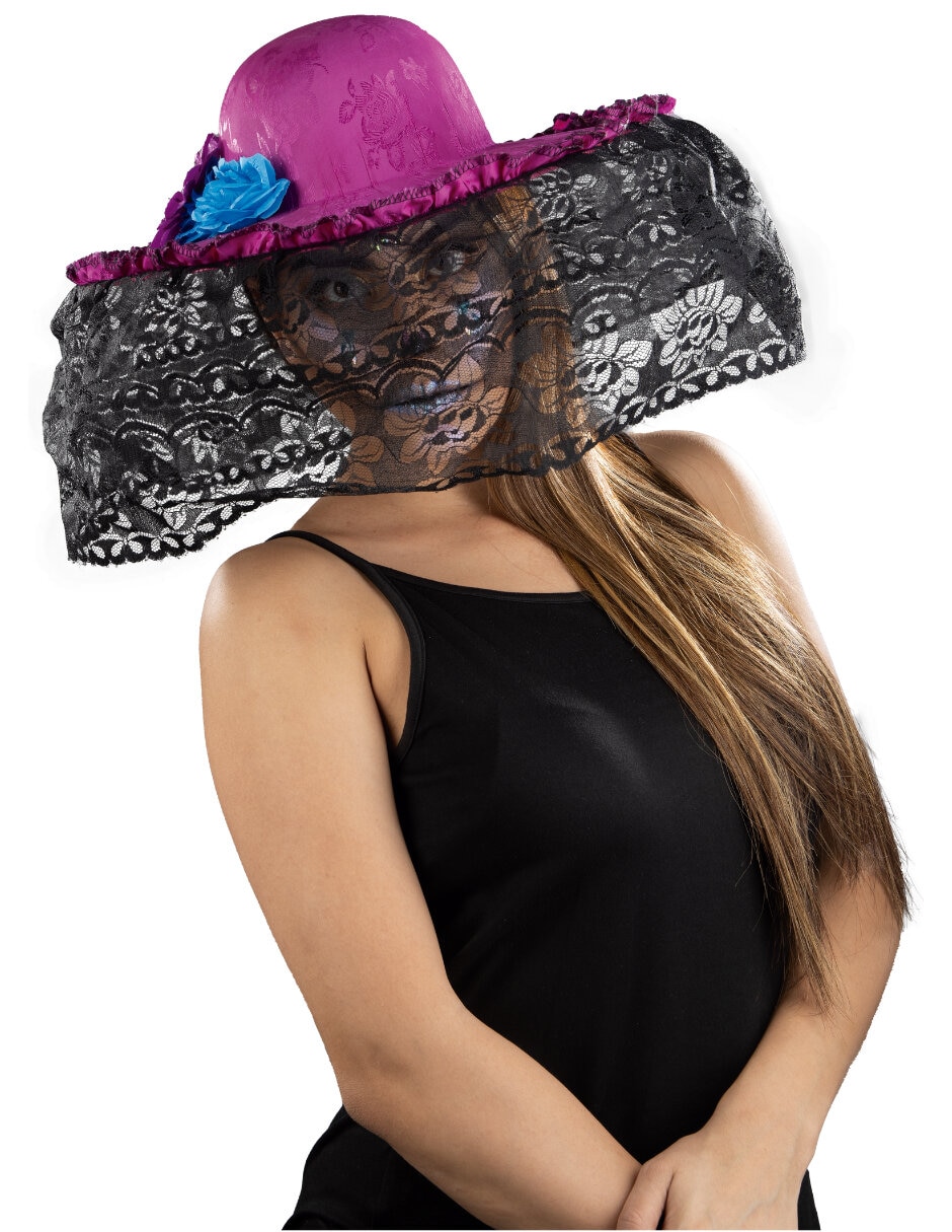 Sombrero para disfraz catrina Ghoulish Productions
