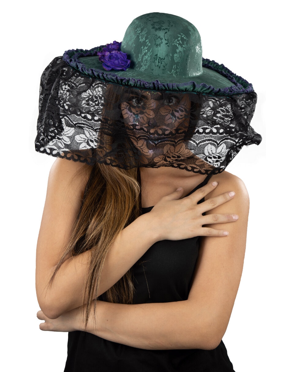 Sombrero para disfraz de catrina Ghoulish Productions