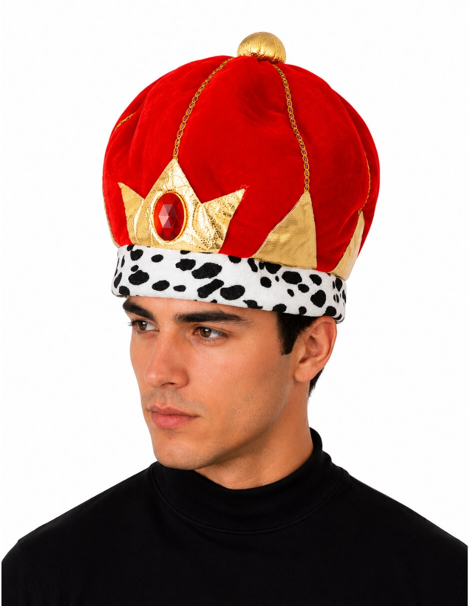 Gorro para disfraz de Corona del Rey Ghoulish P roductions