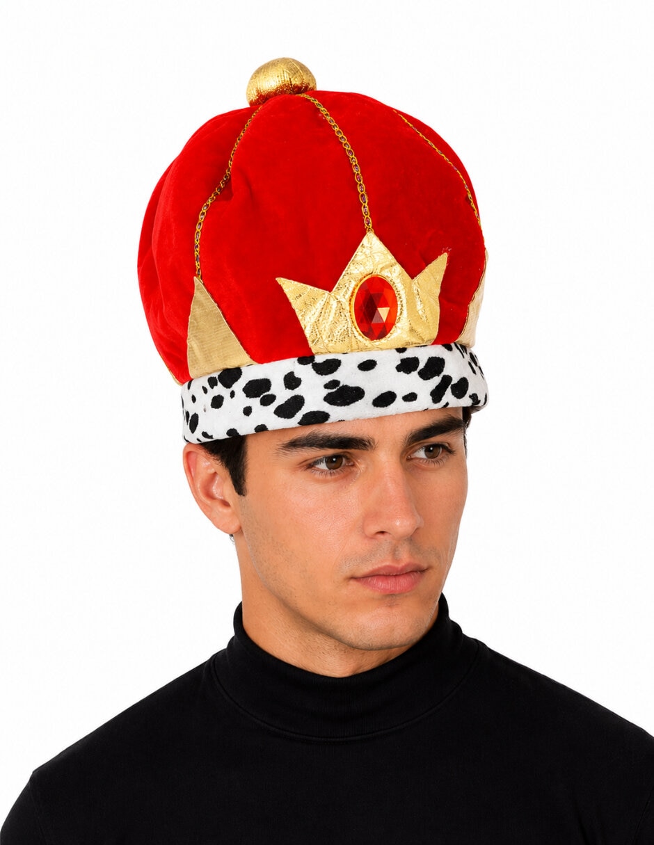 Gorro para disfraz de Corona del Rey Ghoulish P roductions