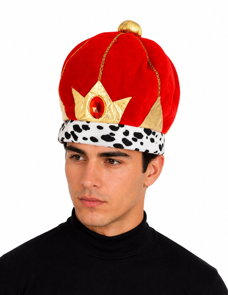 Gorro para disfraz de Corona del Rey Ghoulish P roductions
