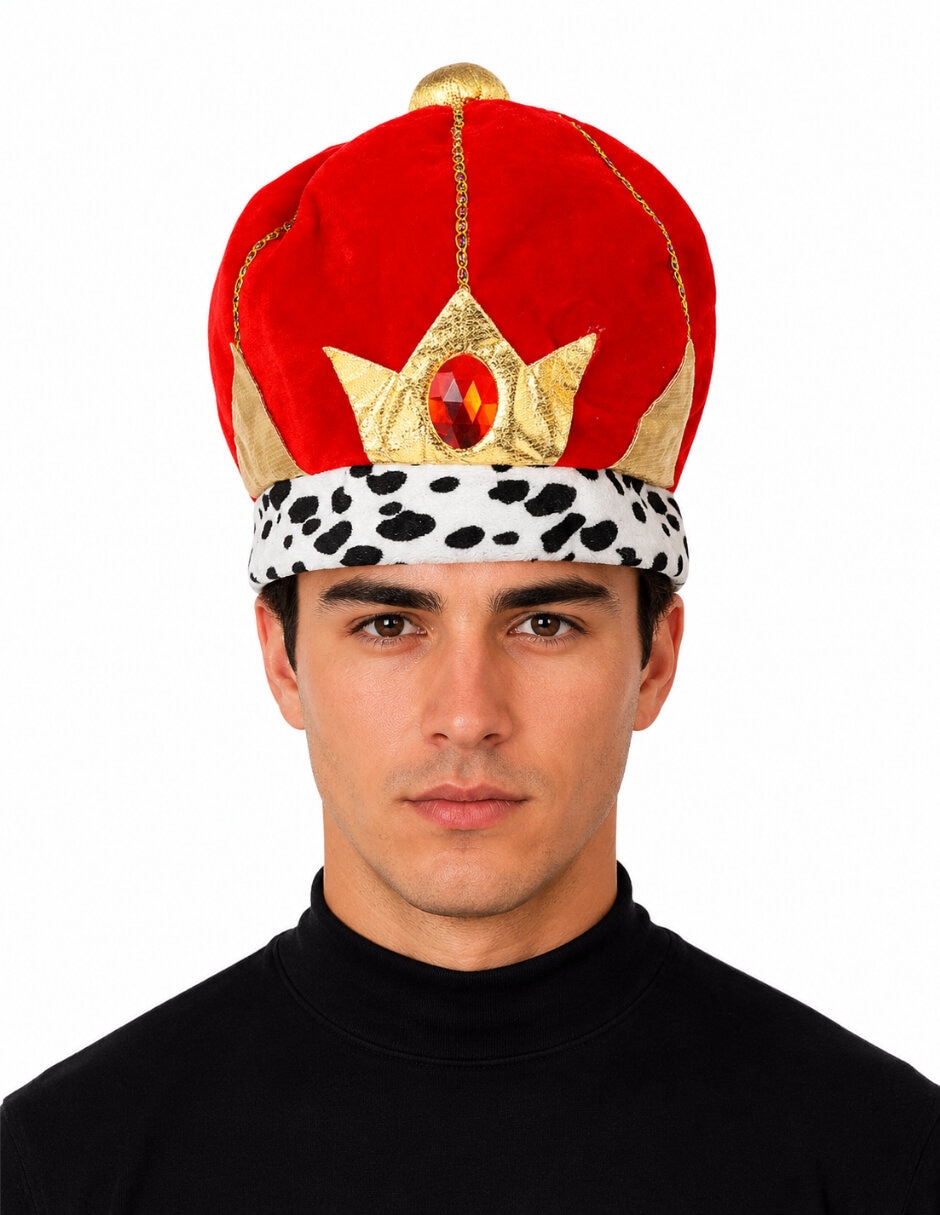 Gorro para disfraz de Corona del Rey Ghoulish P roductions