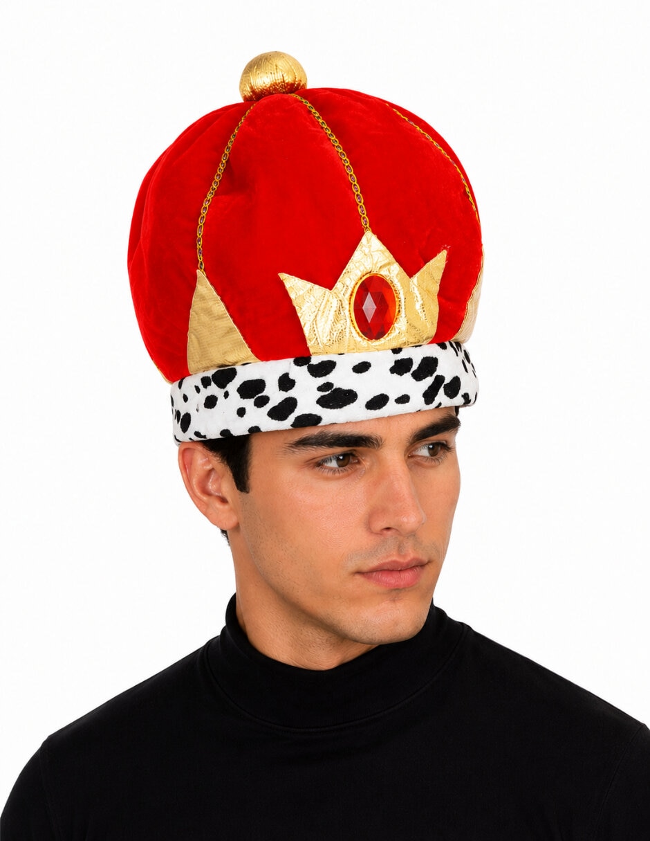 Gorro para disfraz de Corona del Rey Ghoulish P roductions