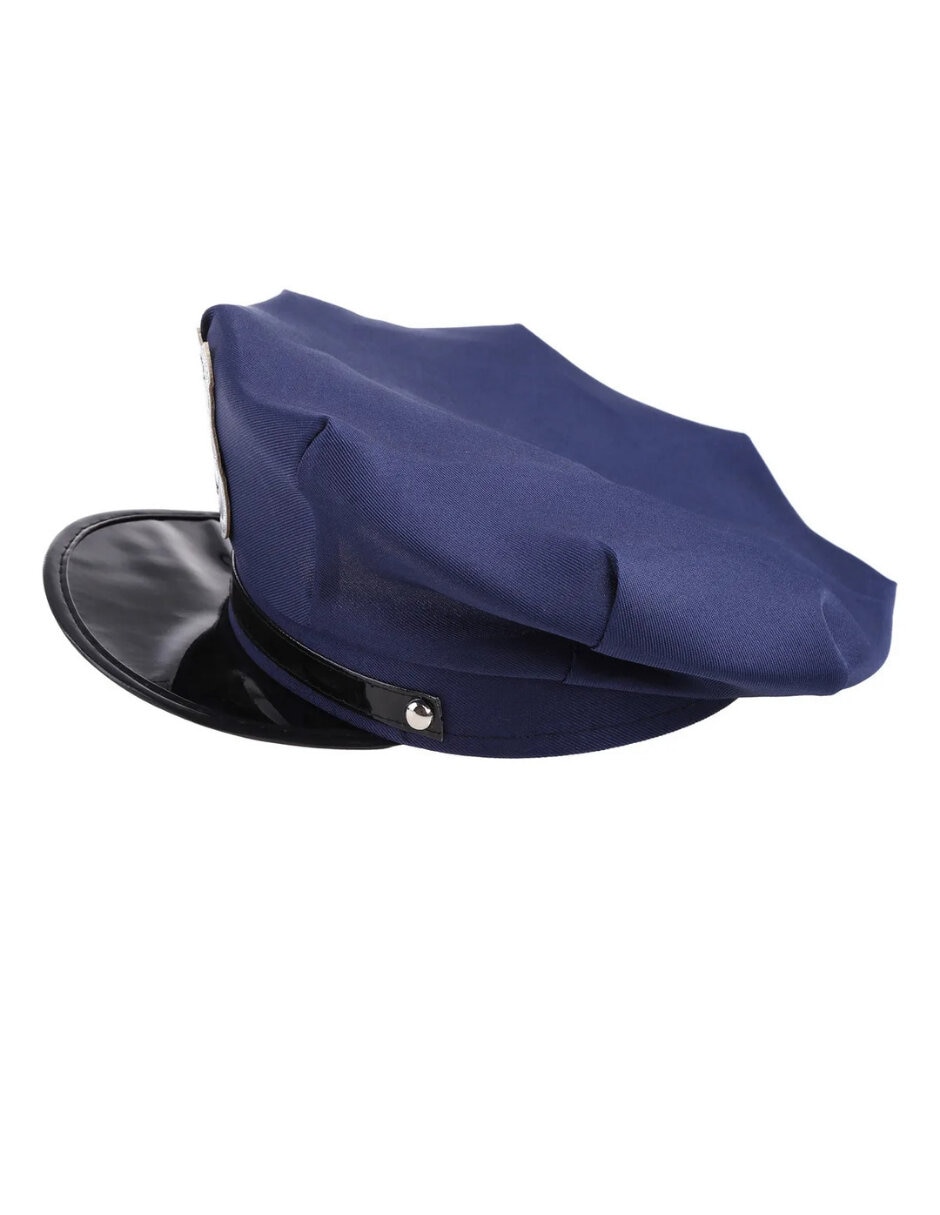 Sombrero para disfraz de policía Ghoulish Productions