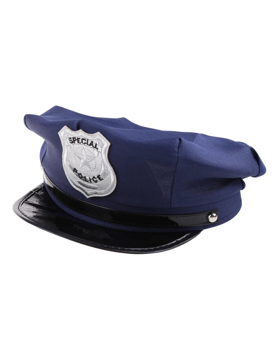 Sombrero para disfraz de policía Ghoulish Productions