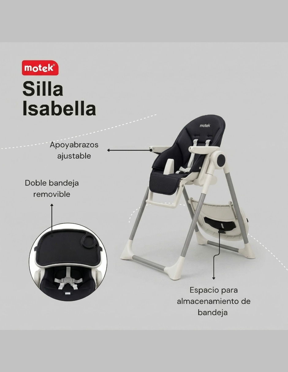 Silla alta Motek Isabella