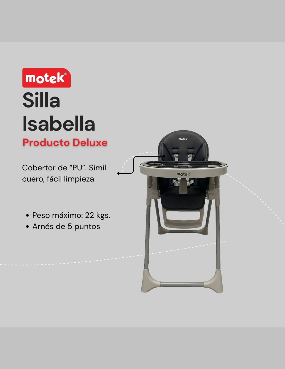Silla alta Motek Isabella