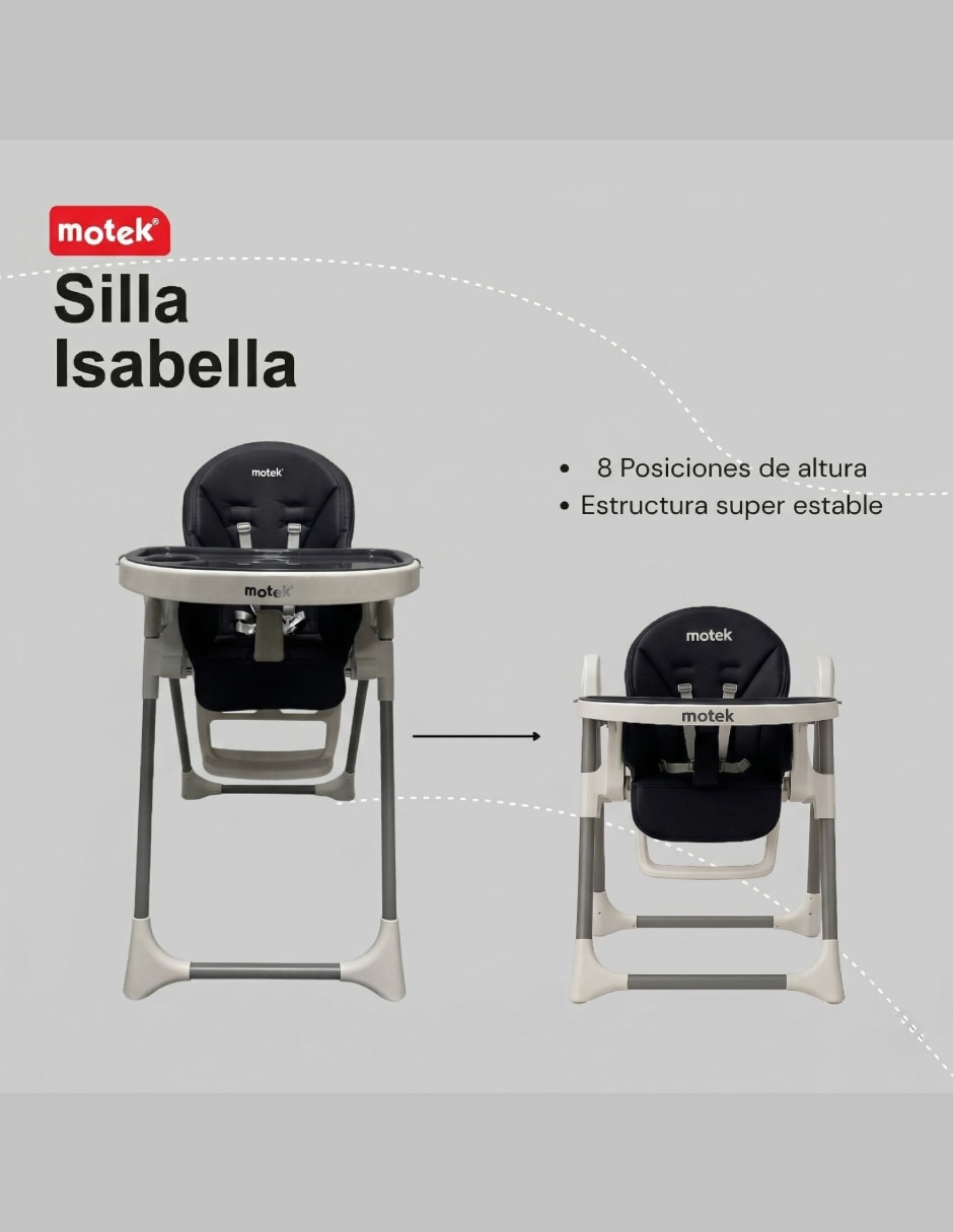 Silla alta Motek Isabella