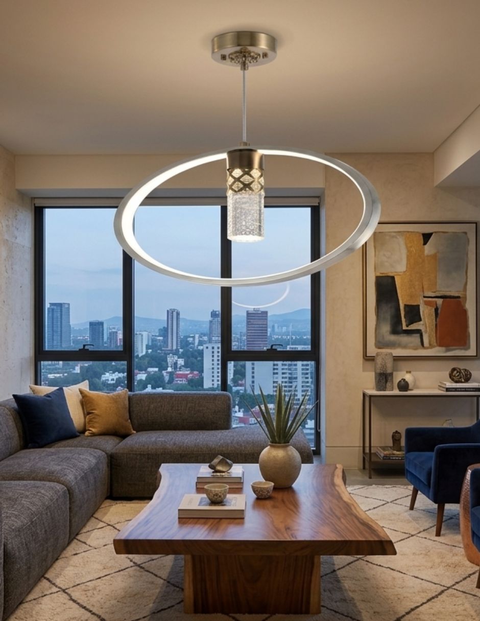 Candil Luz Vic forma circular