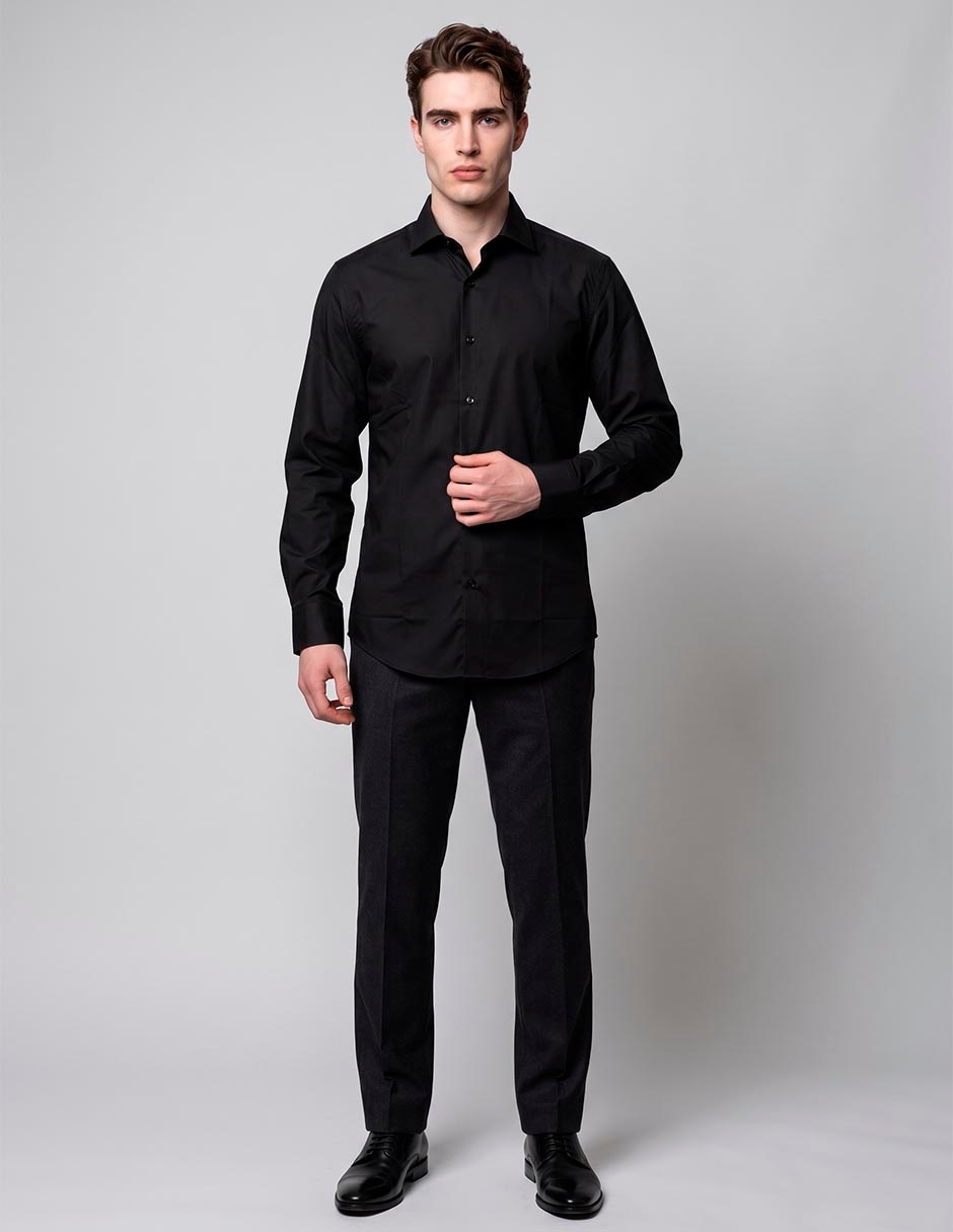 Camisa/Sobrecamisa Formal de (si aplica) Algodón y poliéster manga Larga para hombre Camisa/Sobrecamisa Formal de (si aplica) Algodón y poliéster manga Larga para hombre