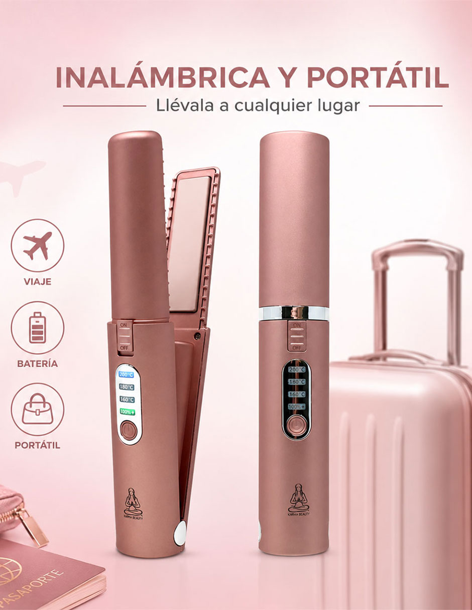 Alaciadora Karma Beauty placas de cerámica