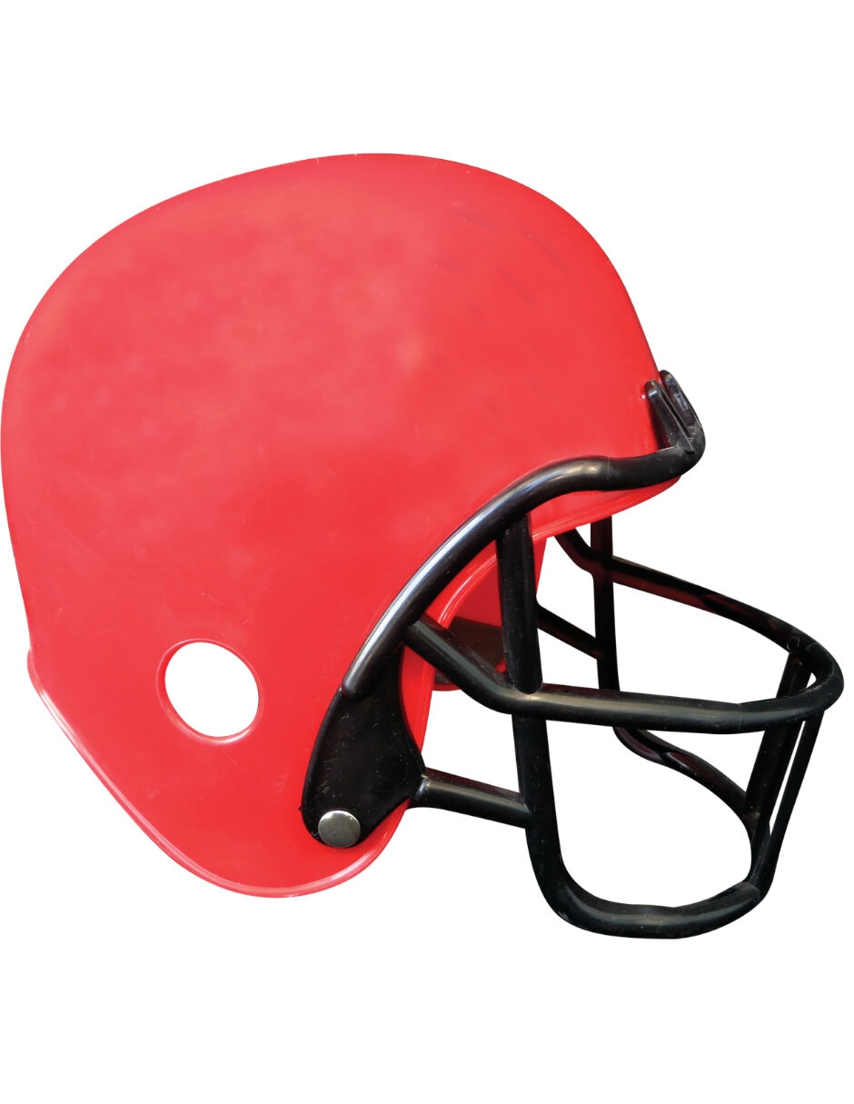 Casco para disfraz de Fútbol Americano Ghoulish Productions