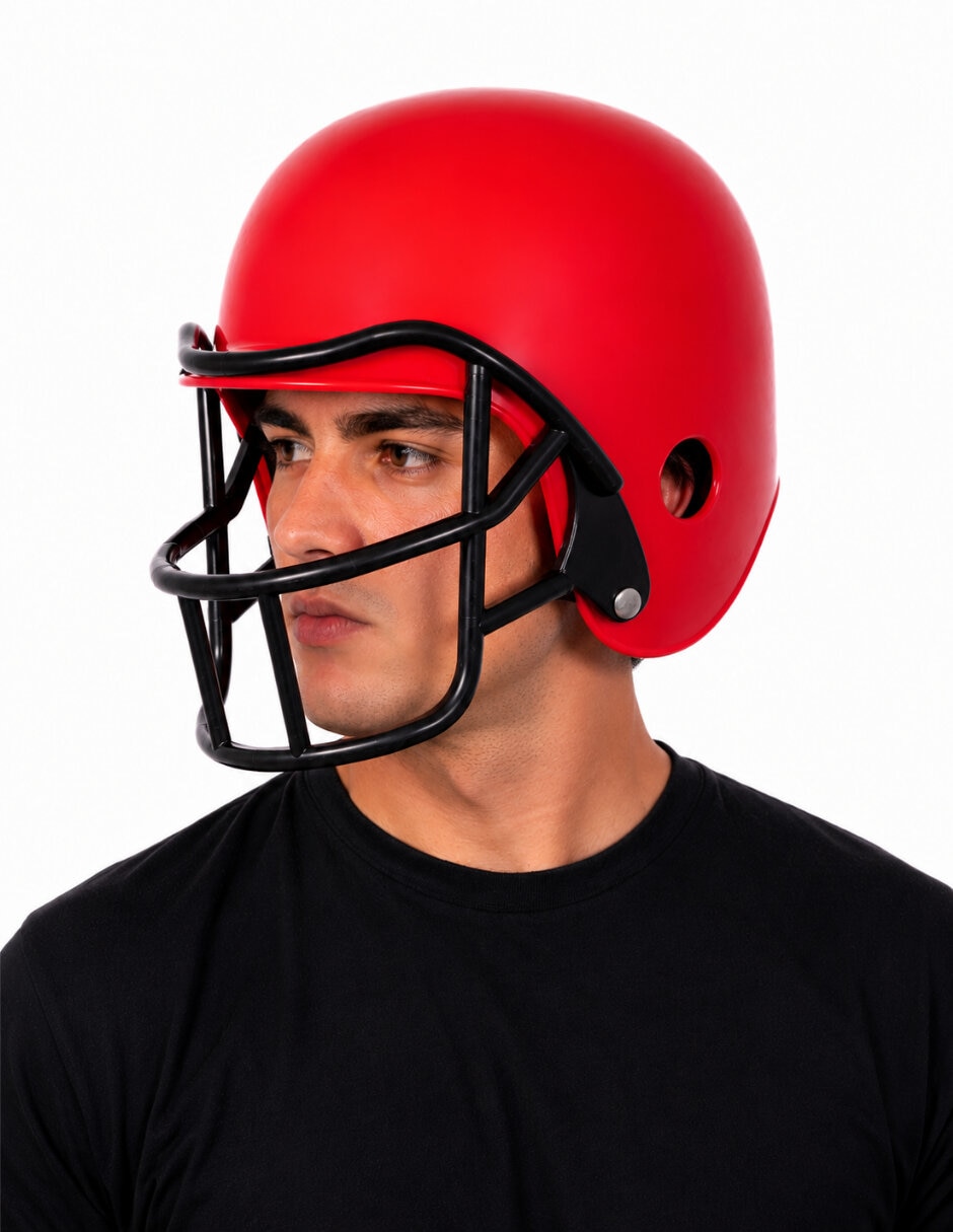 Casco para disfraz de Fútbol Americano Ghoulish Productions