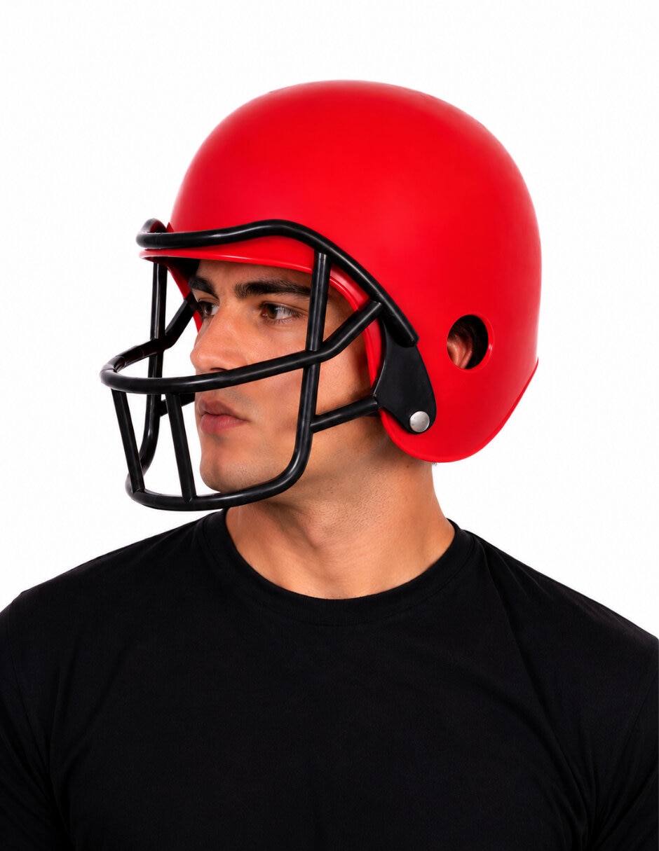 Casco para disfraz de Fútbol Americano Ghoulish Productions
