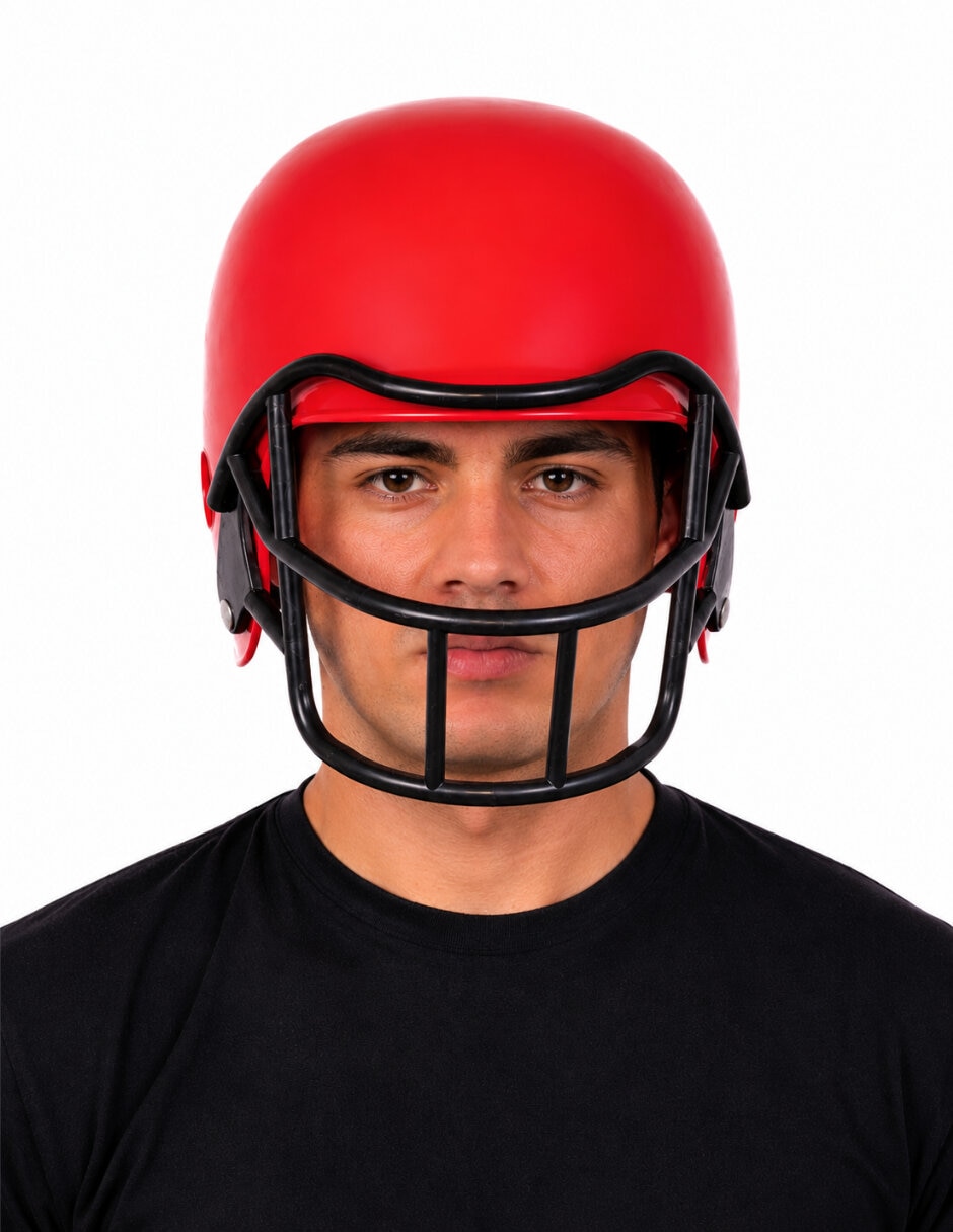 Casco para disfraz de Fútbol Americano Ghoulish Productions