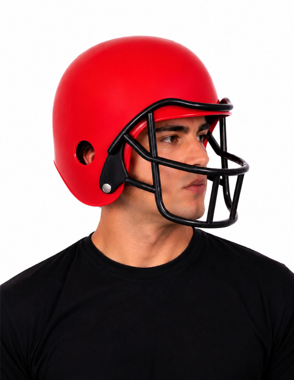 Casco para disfraz de Fútbol Americano Ghoulish Productions