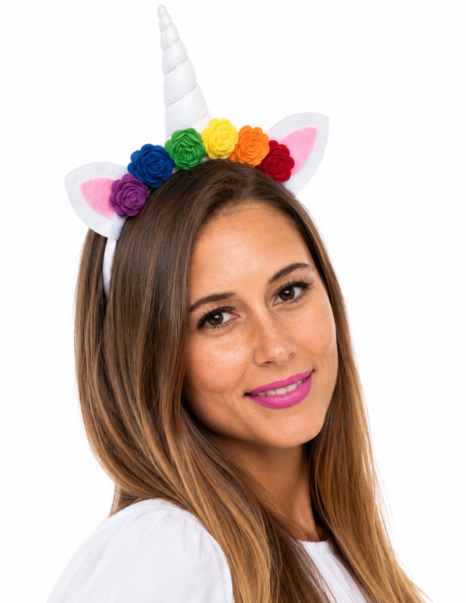 Diadema para disfraz de Unicornio Ghoulish Productions