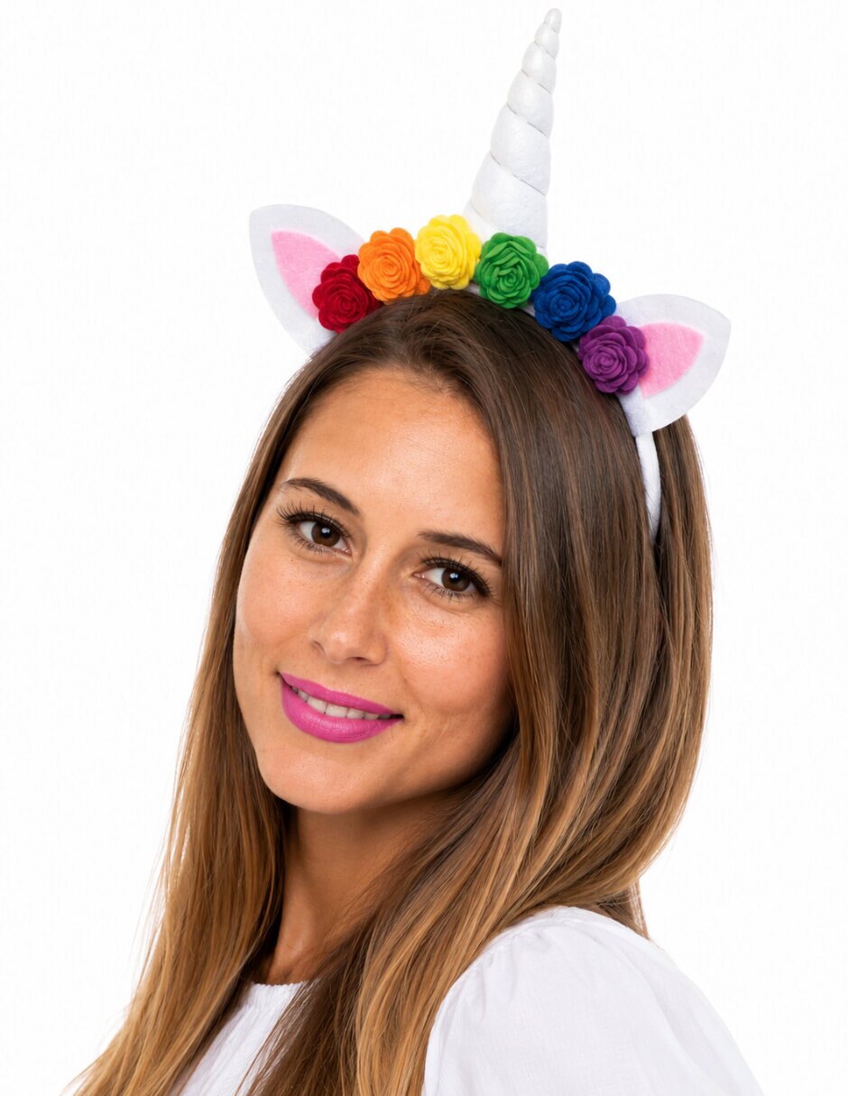 Diadema para disfraz de Unicornio Ghoulish Productions