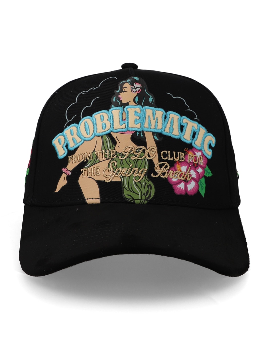 Gorra visera curva snapback Problematic and D Club unisex