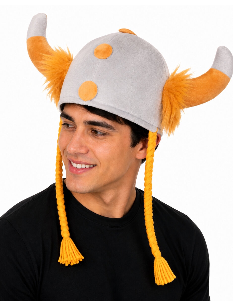 Gorro para disfraz de Vikingo 5