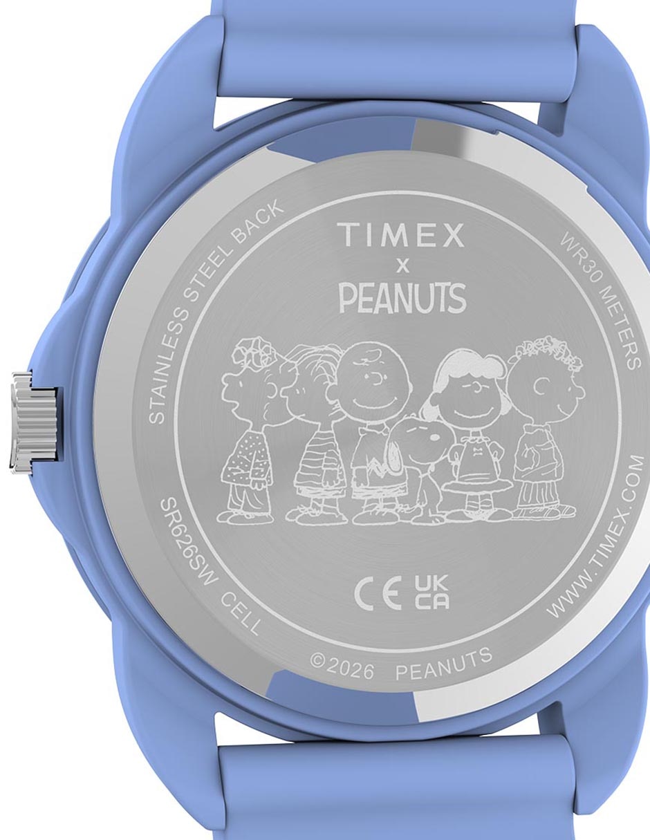 Reloj Timex Peanuts Time Teacher para niño TW2Y51100QF