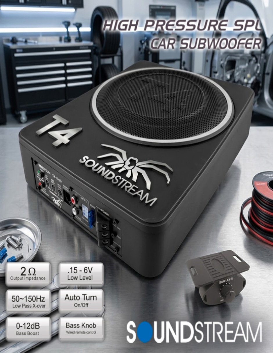 Subwoofer Soundstream t4-1000