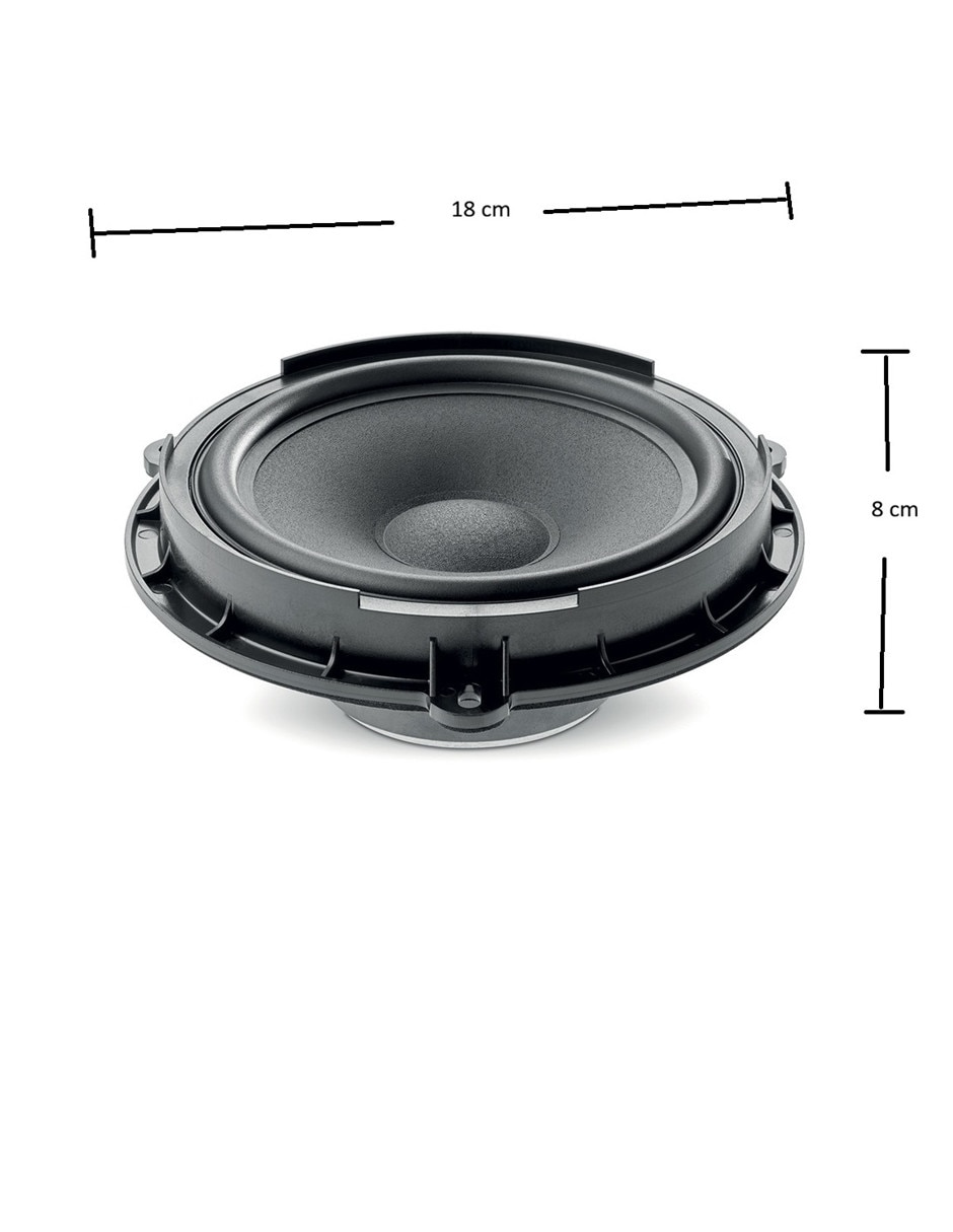 Set de medios Focal Is ford 165