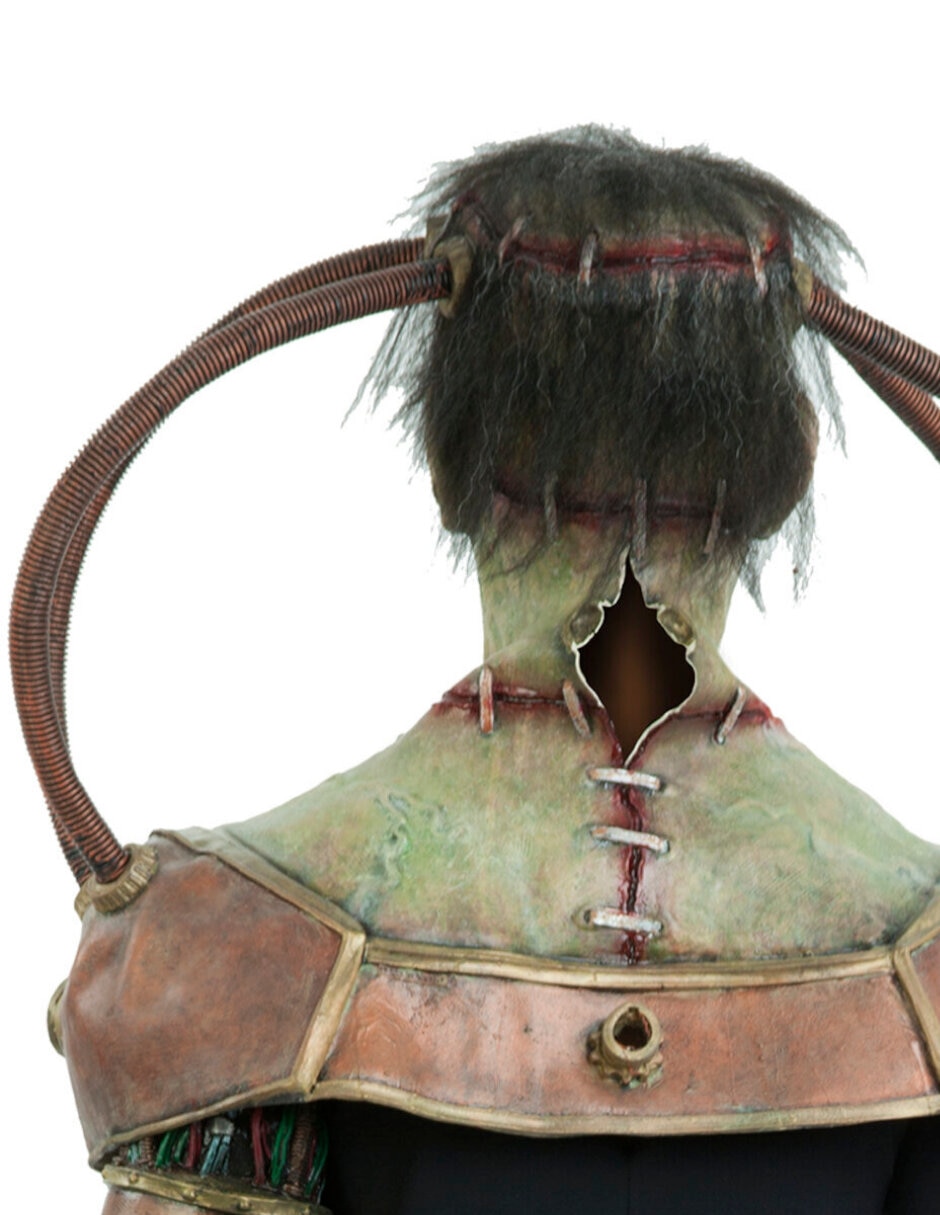 Máscara para disfraz de steampunk frankenstein 2