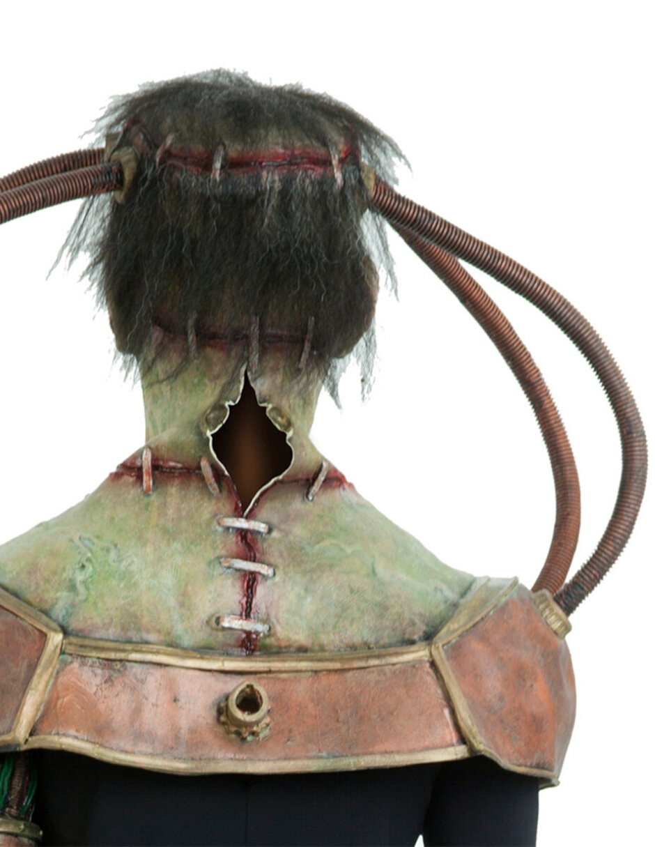 Máscara para disfraz de steampunk frankenstein 5