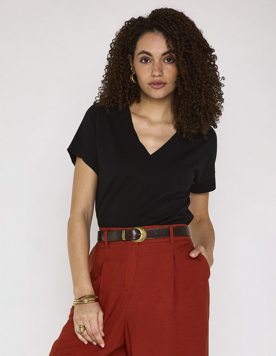 Blusa manga corta para mujer Blusa manga corta para mujer