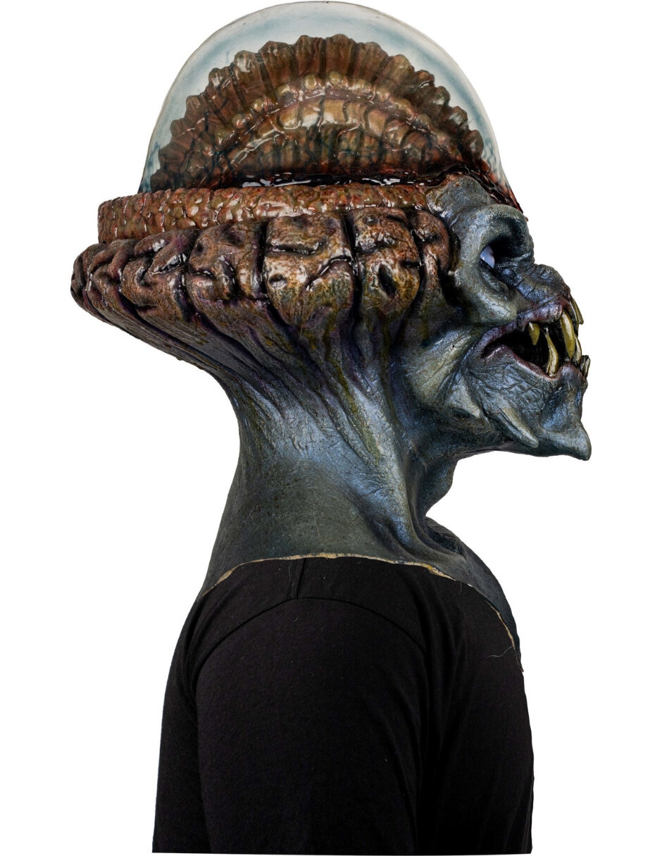 Máscara para disfraz de criatura extraterrestre 3