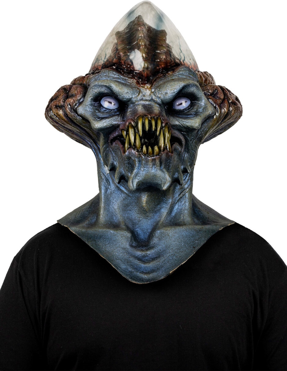 Máscara para disfraz de criatura extraterrestre 5