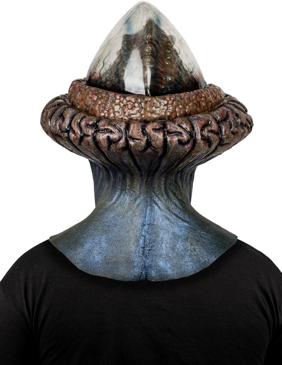 Máscara para disfraz de criatura extraterrestre 6